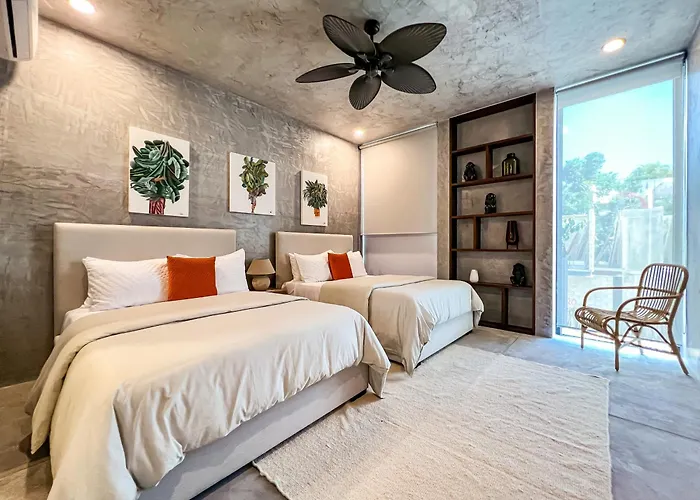 3br Gated Private Pool & Gym Area Tulum
