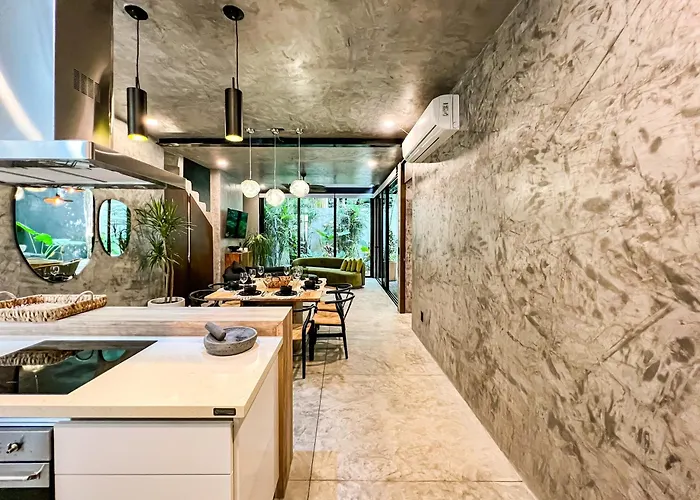 3br Gated Private Pool & Gym Area Villa Tulum