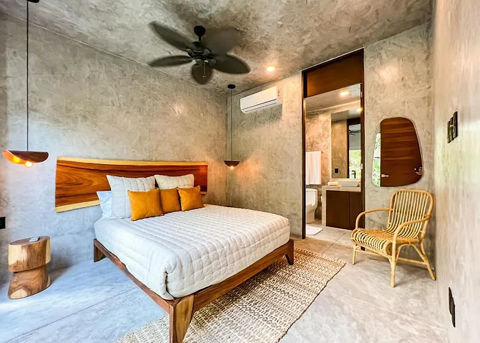 Villa 3br Gated Private Pool & Gym Area Tulum