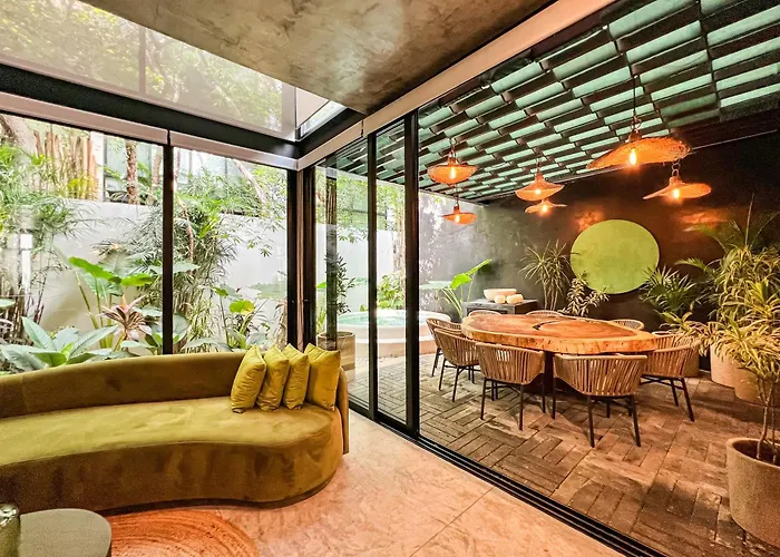 3br Gated Private Pool & Gym Area Villa Tulum