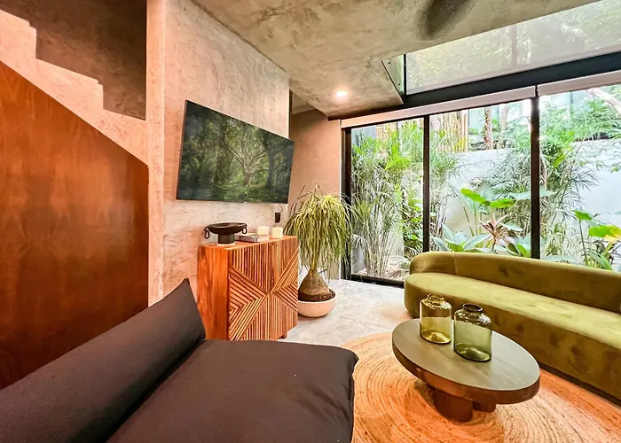 Villa 3br Gated Private Pool & Gym Area Tulum