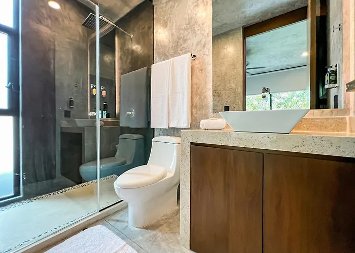 Villa 3br Gated Private Pool & Gym Area Tulum