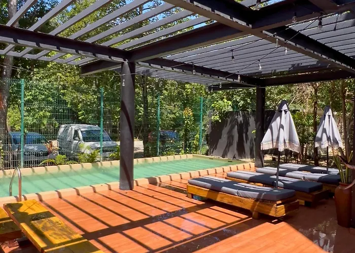 3br Gated Private Pool & Gym Area Villa Tulum